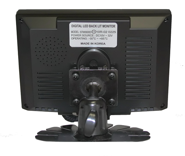 STM5600DM - COMMERCIAL DUTY 5.6" (MONITOR ONLY) FOR REARVIEW BACKUP SYSTEM